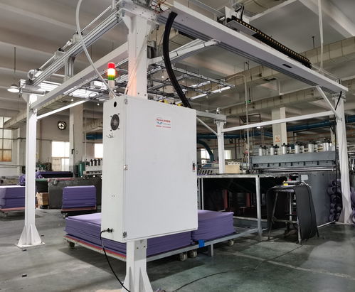 瑜伽墊碼垛機械手 瑜伽墊工廠的自動化設備